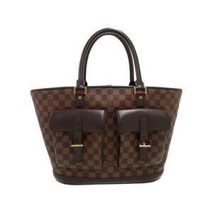 Louis Vuitton Damier Ebene Brown Manosque Tote Bag